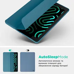 Чохол-книжка ArmorStandart Smart Fold Pen для Apple iPad 11 2025 (A16) / 10.9 2024 / 2022 Lavender Grey (ARM74942) [133699] - мініатюра 7