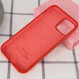 Чохол Silicone Case Full Protective AA для Apple iPhone 11 6.1" Червоний / Dark Red - мініатюра 3