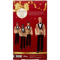 Колекційна лялька Barbie Signature Кен Святковий блондин (JGK55) - мініатюра 3