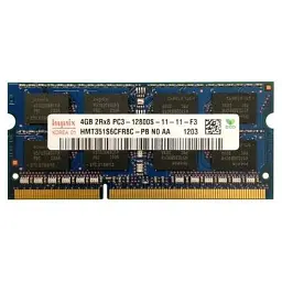 Модуль пам'яті для ноутбука SoDIMM DDR3 4GB 1600 MHz Hynix (HMT351S6CFR8C-PB)