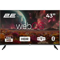 Телевізор 2E A07K 43` LED FHD (2E-43A07KFW) [149336]