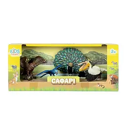 Набір іграшок-фігурок "Сафарі-птахи" Kids Team Q9899-C19_1 - мініатюра 2