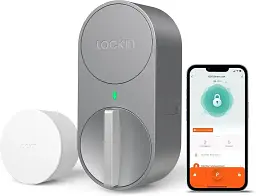 Розумний дверний замок Lockin G30, керування через Wi-Fi та застосунок, автоматичне блокування