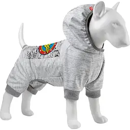 Комбінезон для собак Waudog Clothes, Чудо-жінка комікс, софтшелл, L55