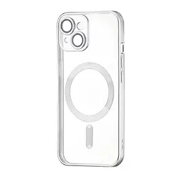 Чохол Ductil Metallic Edge with MagSafe (Protected Camera & Lens) iPhone 13 Silver