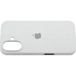 Чохол Silicone Case для Apple iPhone 16 White AA [115095] - мініатюра 2