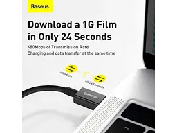 Кабель Baseus Superior Series Fast Charging USB-C to Lightning 20W 2m Black (CATLYS-C01) [75257] - мініатюра 9