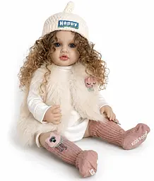 Реалістична Кукла Реборн 55 см повністю вінілова Doll Reborn Baby К0100504