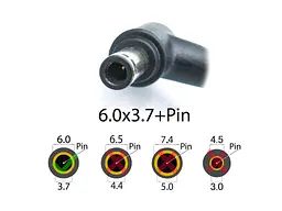 Блок живлення для Asus Q537F, Q547FD, Q547F, K570Z, K570ZD (19V 6.32A 120W (6.0x3.7+pin)) - мініатюра 2