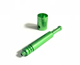 Люлька для куріння N41 Aluminum metal pipe 91 мм (YD113) - мініатюра 2