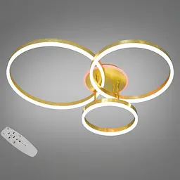 Світлодіодна люстра кільця 8174/345G LED 3