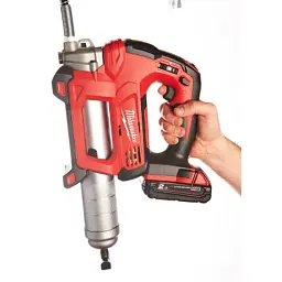 Шприц для мастила Milwaukee HEAVY DUTY M18 GG-201C Li-Ion 2Ah, кейс (4933440490) - мініатюра 7