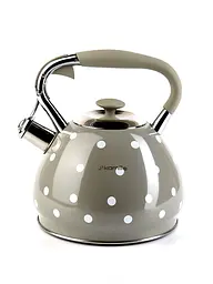 Чайник із свистком Kamille KM-0695GR 3 л сірий - мініатюра 9