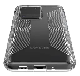 Чохол прозорий протиударний Speck Presidio Perfect Clear Grip Samsung Galaxy S20 Ultra (6.9") Crystal - мініатюра 5