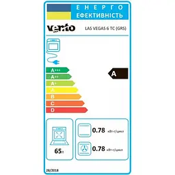 Електрична духова шафа VENTOLUX LAS VEGAS 6 TC (GRS)