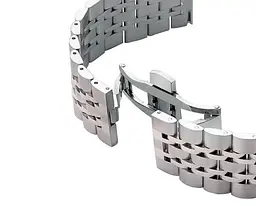 Металевий ремінець Primolux Steel Link для годинника Samsung Galaxy Watch 42 мм SM-R810 Silver - мініатюра 4