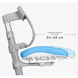 Дитяче крісло Mealux Ergoback Blue BL (Y-1020 BL) - мініатюра 5
