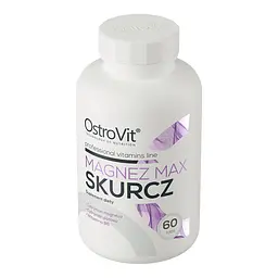 Вітаміни та мінерали OstroVit Magnez Max Skurcz 60 таблеток - мініатюра 2