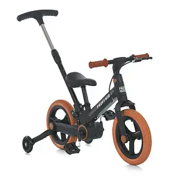 Велосипед-трансформер PROFI KIDS 3в1, 12", непрокол. гума, 2 кольори, сталь (MB 1021-1BR)