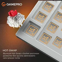 Клавіатура GamePro Genesis Silverlight MK116 (MK116) - мініатюра 10