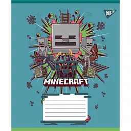 Набір зошитів Yes Minecraft Heroes А5, 18 аркушів 25 шт. (767580) - мініатюра 4