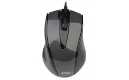 Миша A4Tech N-500F-1 Glossy Сірий