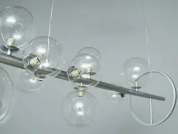 Люстра стельова Diasha 1947-10HR Loft, 10 ламп, 10W, G9, діаметр 120 см, сучасний стиль - мініатюра 3