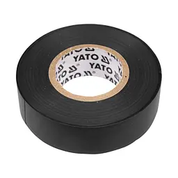 Ізоляційна стрічка Yato 15 ММ X 20 М X 0,13 ММ, чорна (YT-8159)