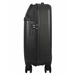 Валіза маленька Semi Line T5736-1 20 дюймів 55×38,5×22 см Темно-коричневий/Блакитні лінії - мініатюра 5