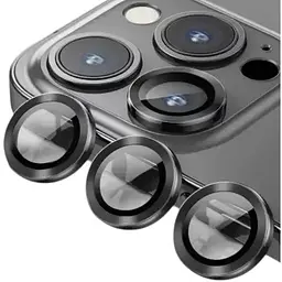 Захисне скло на камеру DK Lens Metal Ring Eagle Eye для Apple iPhone 12 Pro 015724 black