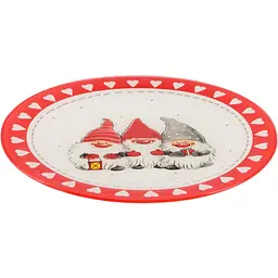 Блюдо Viva NY Gnomes Gift кругле 26 см(S30105-2) - мініатюра 2