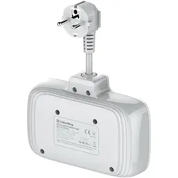Мережевий фільтр ColorWay olorWay 2x220V/3xUSB-A/1xUSB-C (CW-CHE24PDW) - мініатюра 4