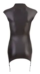 Міні-сукня Cottelli Party with Suspender Straps S (чорний) - мініатюра 11