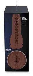 Мастурбатор Kiiroo Feel Stroker Dark Brown для секс-машини Kiiroo Keon, 22 см - мініатюра 7