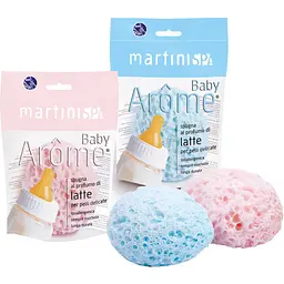 Мочалка-губка для дітей Martini Spa Baby Milk Scented Sponge з молочним ароматом (4803M00)
