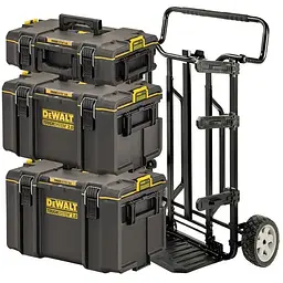 Комплект ящиків TOUGHSYSTEM 2.0 DeWalt 3 ящика на візку (DWST83401-1)
