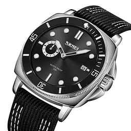 Наручний годинник чоловічий 9328BK Black Skmei acs0030907 - мініатюра 2