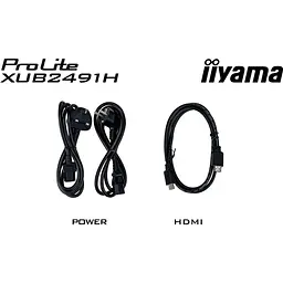 Монітор 23.8" Iiyama XUB2491H-B1 FHD IPS 100Hz (XUB2491H-B1) - мініатюра 8