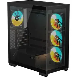 Корпус Gigabyte C500 Panoramic Stealth Black (GB-C500P ST) [146757] - мініатюра 2
