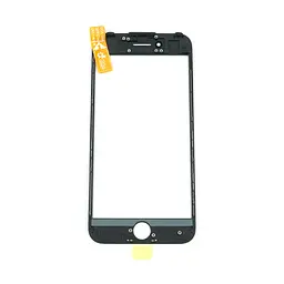Скло корпусу + OCA плівка для Apple iPhone 7 чорний - мініатюра 2