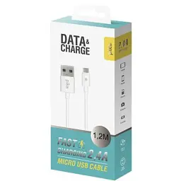 Дата кабель USB 2.0 AM to Micro 5P 1.2m white Piko (1283126496172) - мініатюра 2