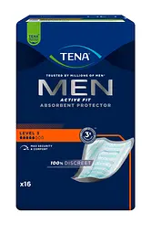Урологічні прокладки для чоловіків Tena Men Active Fit Level 3, 8 шт. (750856) - мініатюра 2
