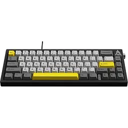 Клавіатура Ajazz AK650 Moon Yellow Switch Black/Grey/Yellow (AK650-MY-GWY) [156879] - мініатюра 4
