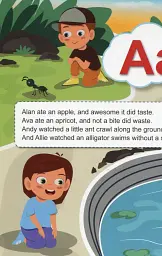 Інтерактивна книга-гра Funny letters and words для вивчення англійської мови - мініатюра 2