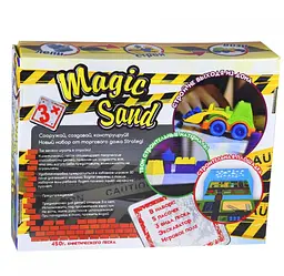Кінетичний пісок Strateg Magic Sand 0,450+ трактор (51201) - мініатюра 3