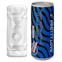 Мастурбатор - Pretty Love Pop-Top Can Masturbator Blue