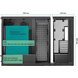 Корпус Arctic Xtender VG Black (ACPCC00016A) Без БП - мініатюра 10