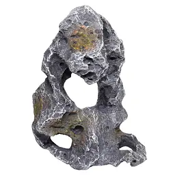 Декорація камінь з отворами Hobby Cavity Stone dark 3 18x14x28 см (40147) - мініатюра 1