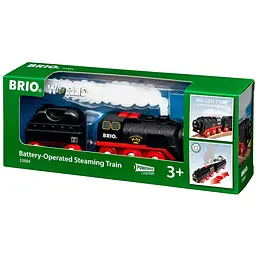 Поезд Brio на батарейках и с паром (33884)