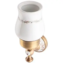 Склянка для зубних щіток Kugu Medusa 706A бронза